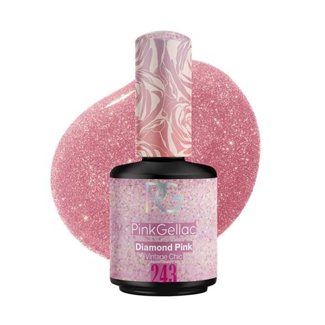 pink gellac dm|Pink Gellac Pink Holographic Gel Nail Polish 0.5 oz